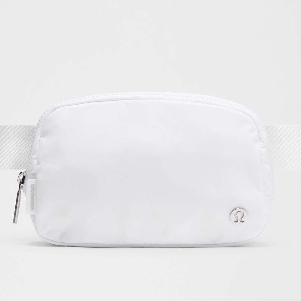 lululemon athletica White Belt Bag Minimalist Design